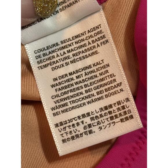 NEW J. Crew Heritage 1989 High-Leg Bikini Bottom BP209 Fuchsia Pink Size 3X 3XL - Picture 8 of 14